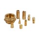 China small round pipe rapid prototype custom milling machining lathe brass copper cnc precision turning fitting spare parts