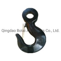 Clevis Hook with Cast Latch Safety Crane Hook for Chain Sling